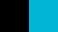 Black/Turquoise